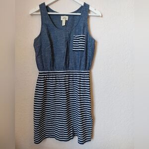 Levi's Striped Sleeveless Sundress